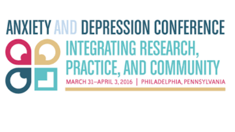Anxiety and Depression Association of America (ADAA) Conference 2016